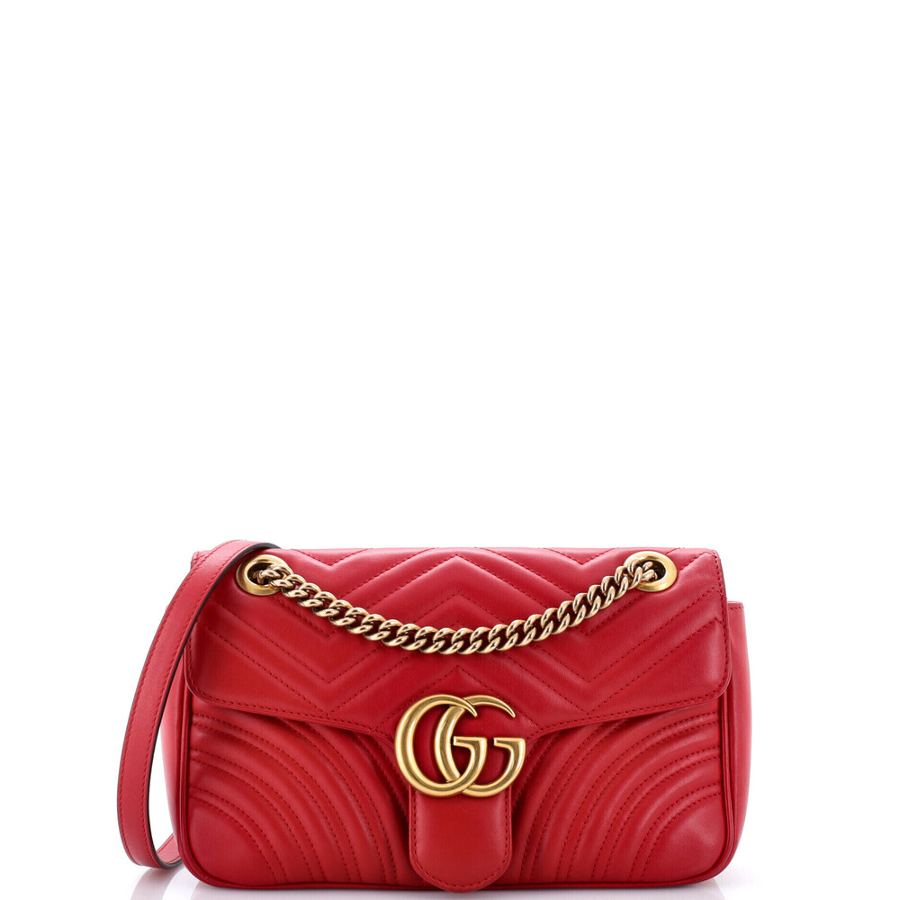 Gucci Small GG Marmont Flap Bag